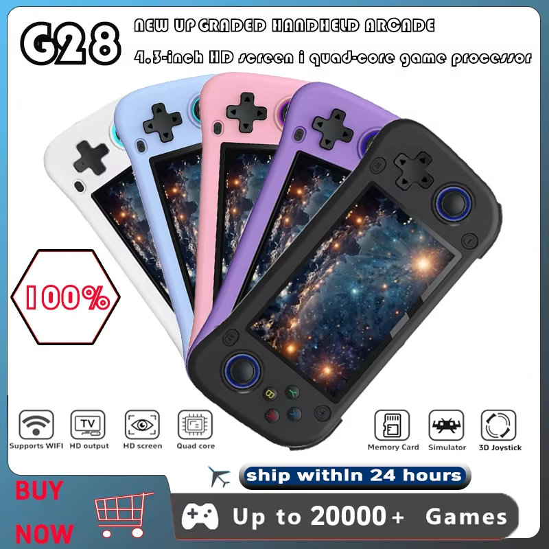 Gaming Console X7 - Портативная игровая консоль G28 Retro с