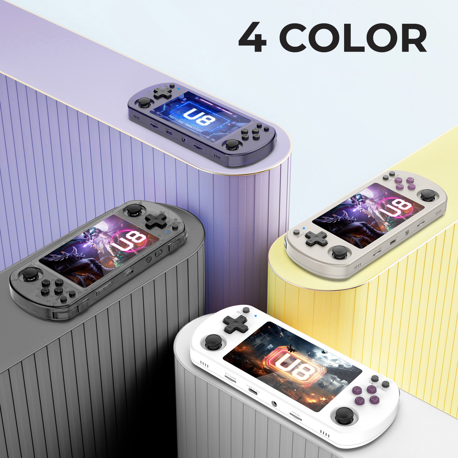 Gaming Console X7 - Портативная игровая консоль U8 Retro с