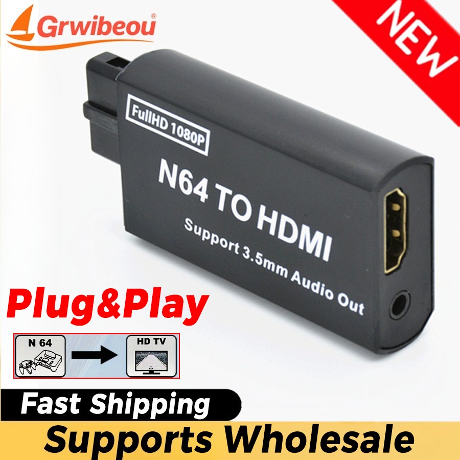 Grwibeou 1080P N64 в HDMI-совм – обзор и цена Gaming Console Nintendo
