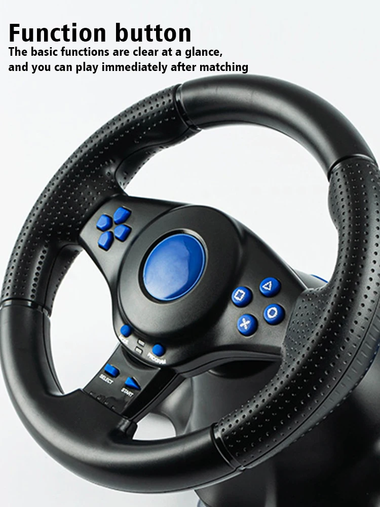 Игровой руль DATA FROG с вибра – обзор и цена Steering Wheel Gaming